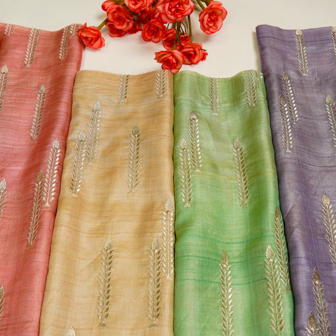 Arika Buta on Tussar Silk