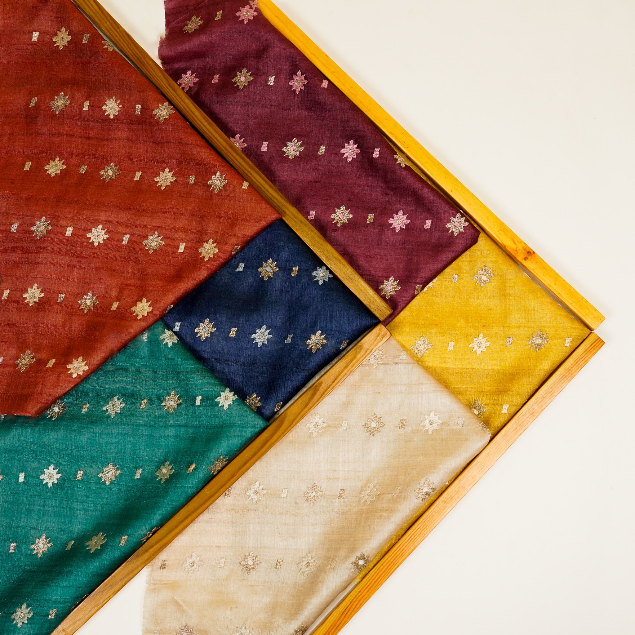 Asin Buti on Tussar Silk