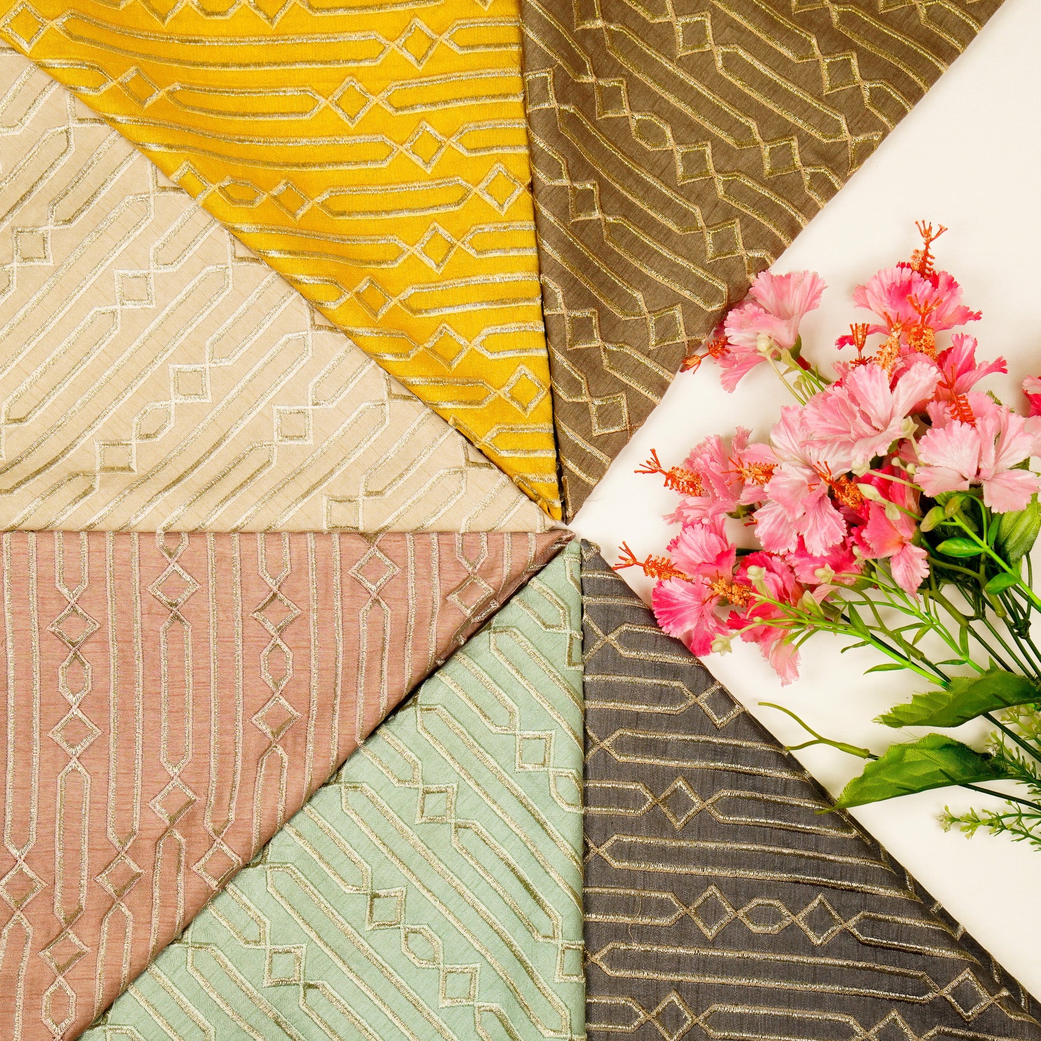 Tanira Jaal on  Semi Raw Silk