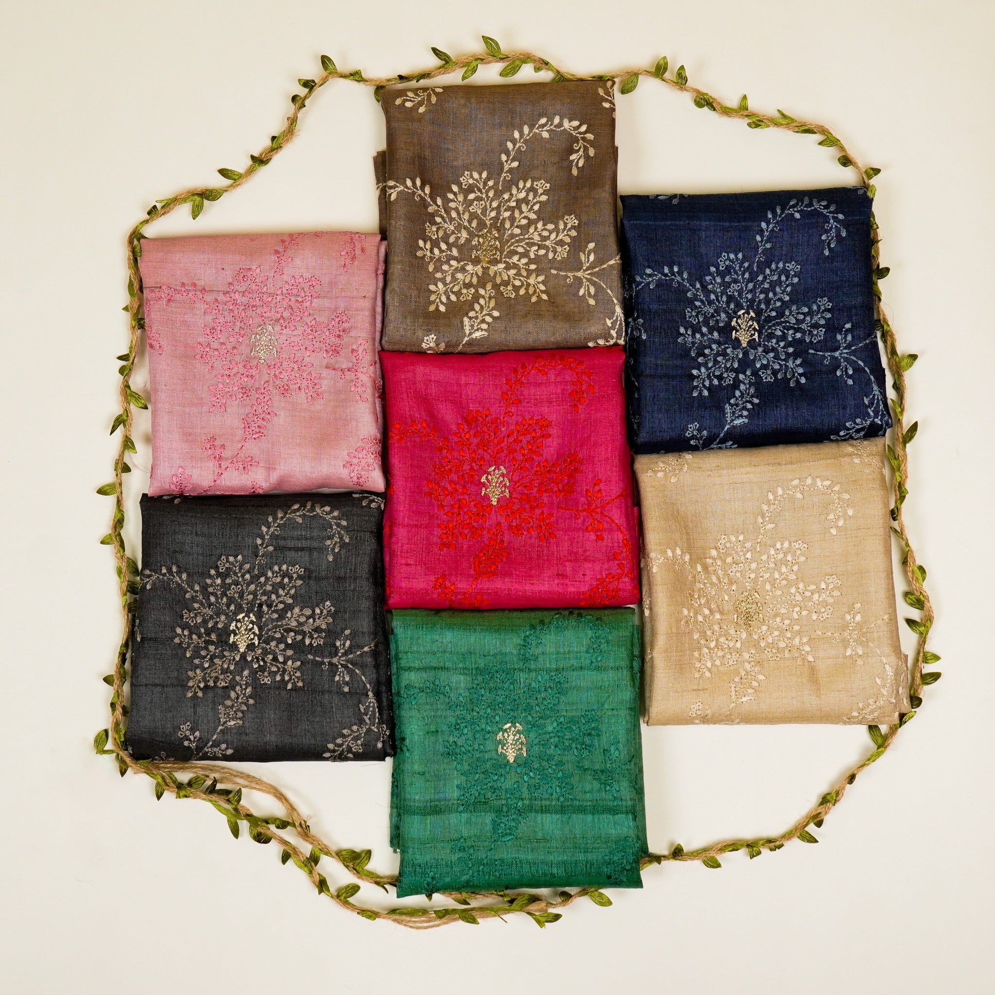 Mihir Jaal On Tussar Silk