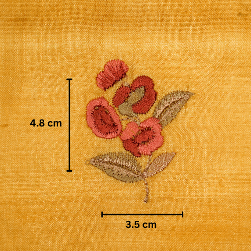 Atifa Buti on Gold Tussar Silk