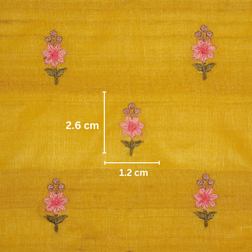 Adila Buti on Gold Tussar Silk