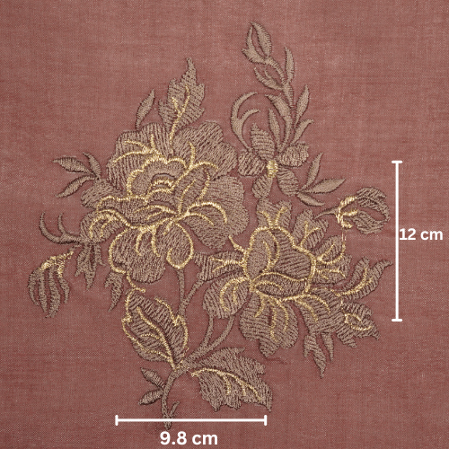 Ishita Buta on Onion Munga Silk