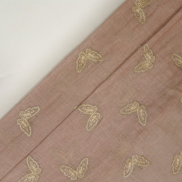 Farasha Buti on Blush Gauged Linen