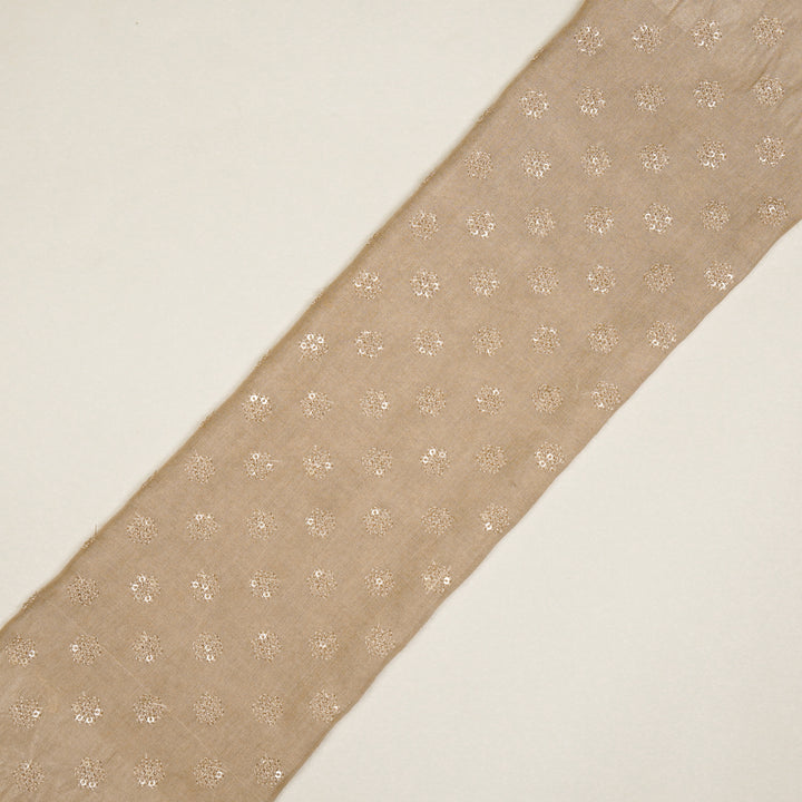 Nihar Buti on Blush Cotton Silk Embroidered Fabric