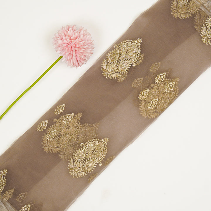 Suzan Buta on Mouse Silk Organza Embroidered Fabric