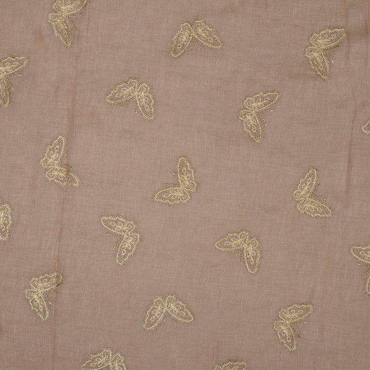 Farasha Buti on Blush Gauged Linen