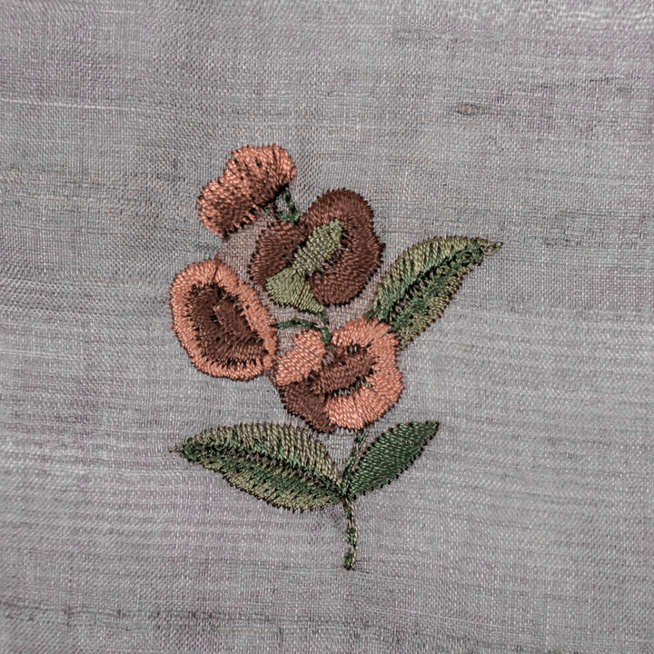 Atifa Buti on Mauve Tussar Silk