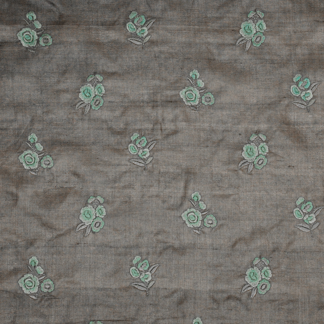 Atifa Buti on Charcoal Tussar Silk