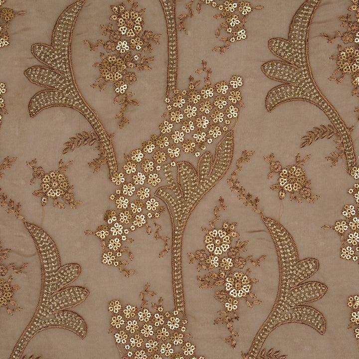 Nuha Jaal  On Mouse Semi Organza