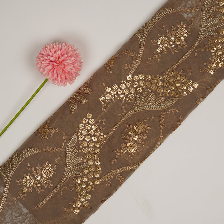 Nuha Jaal  On Mouse Semi Organza