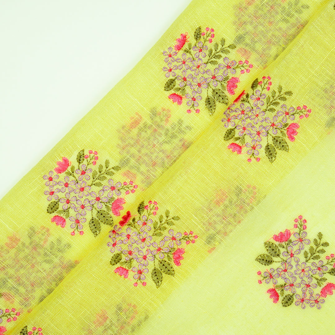 Liyana Buta on Lime Gauged Linen