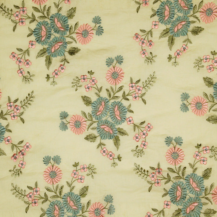 Suvira Bunch Buta on Cream Malmal