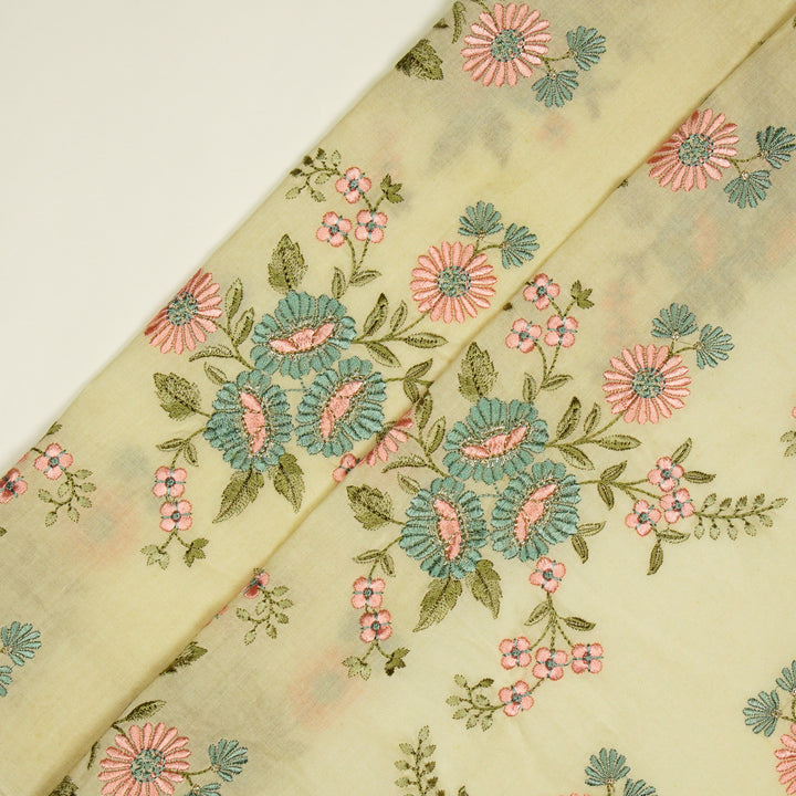 Suvira Bunch Buta on Cream Malmal