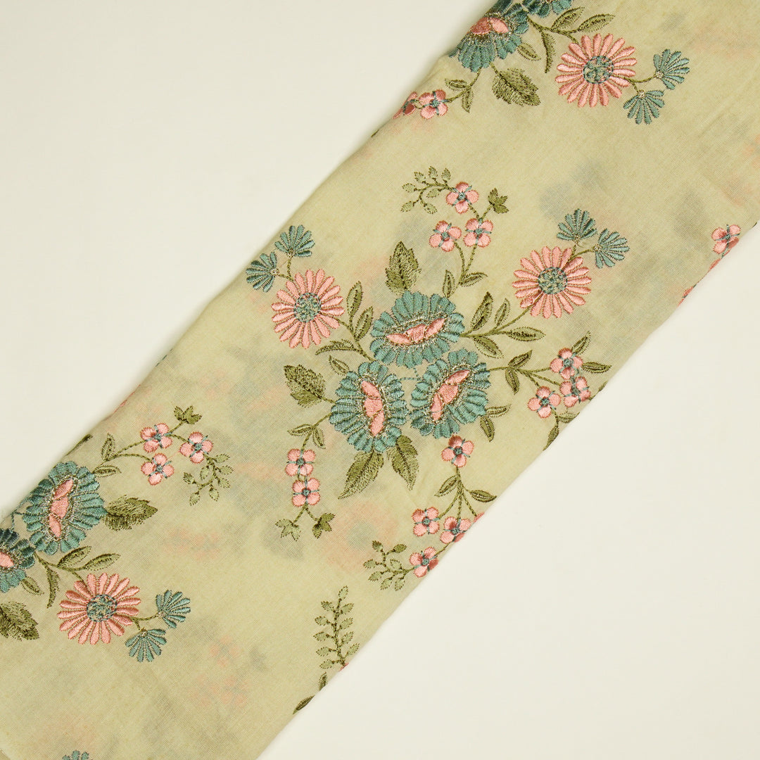 Suvira Bunch Buta on Cream Malmal