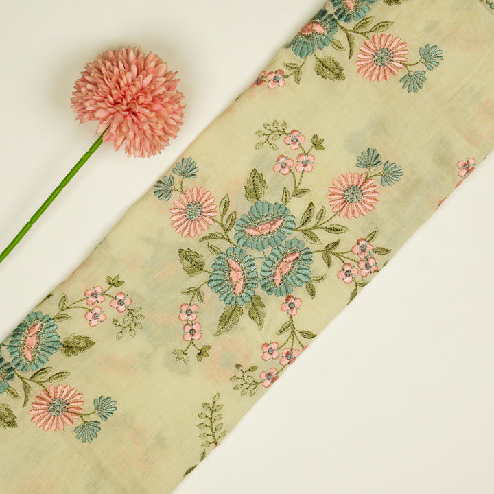 Suvira Bunch Buta on Cream Malmal