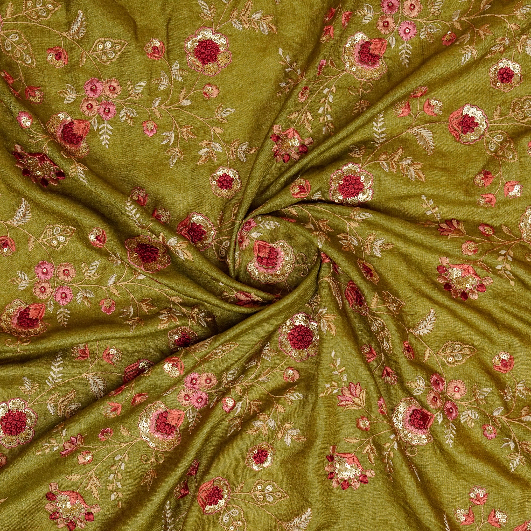 Embroidered silk 2025