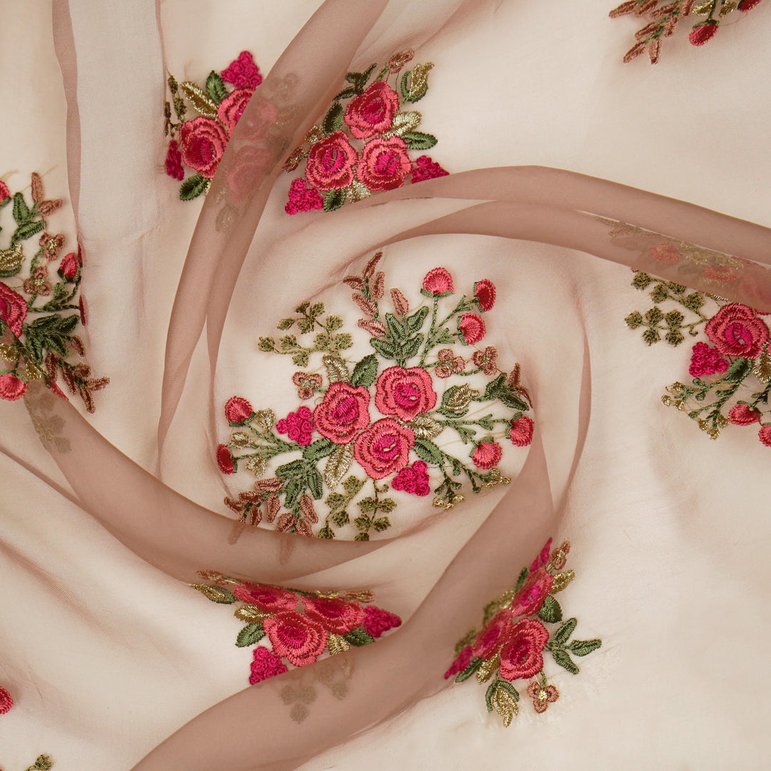 Suhasini Buta on Onion Silk Organza