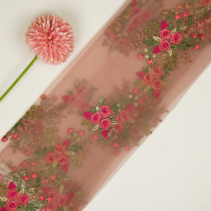 Suhasini Buta on Onion Silk Organza