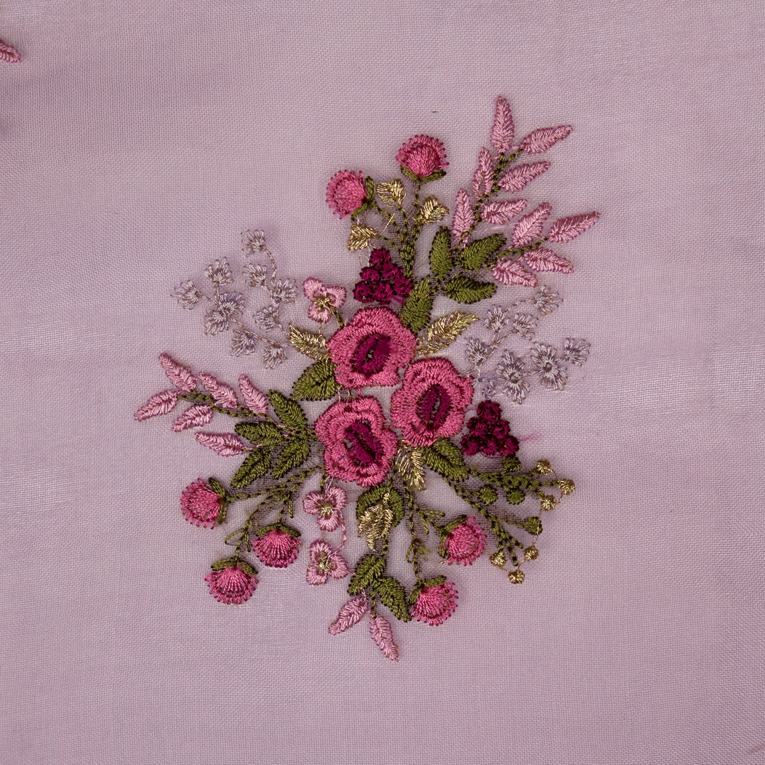 Suhasini Buta On Lite Aqua Marine Silk Organza