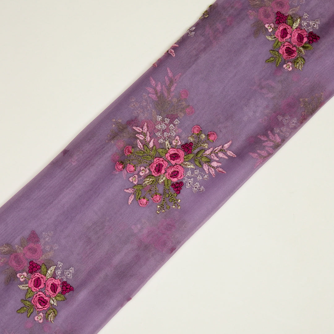 Suhasini Buta On Lite Aqua Marine Silk Organza