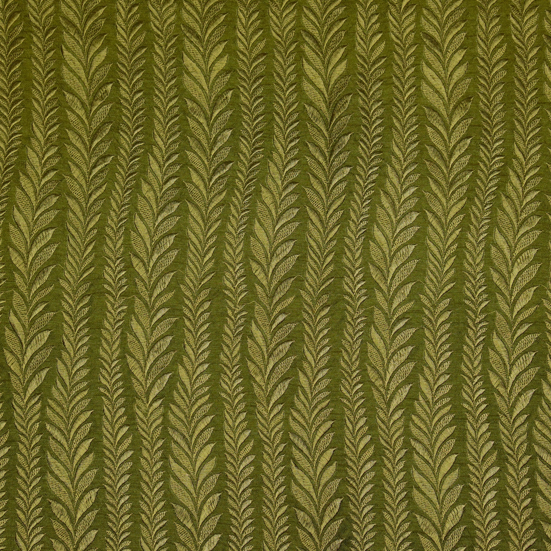 Zeena Jaal on Olive Dola Silk Embroidered Fabric