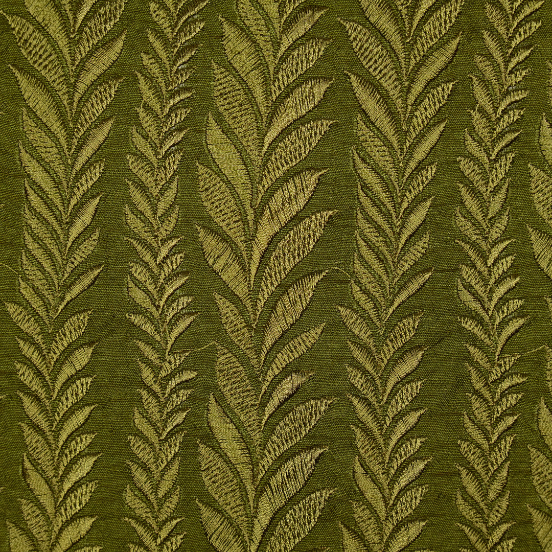Zeena Jaal on Olive Dola Silk Embroidered Fabric