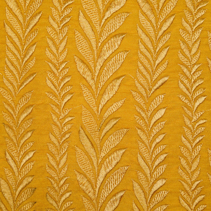 Zeena Jaal on Gold Dola Silk Embroidered Fabric