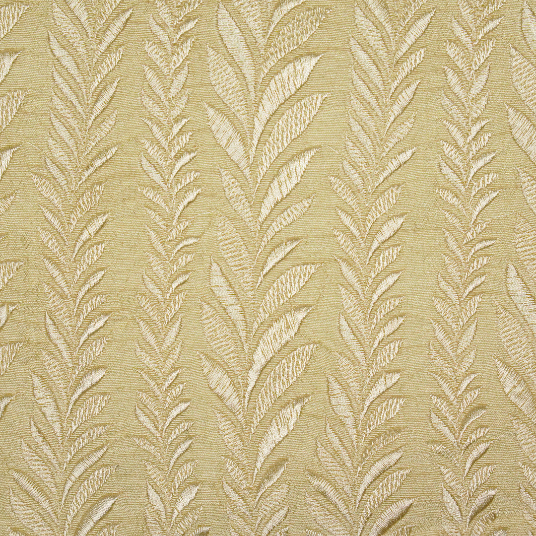 Zeena Jaal on Cream Dola Silk Embroidered Fabric