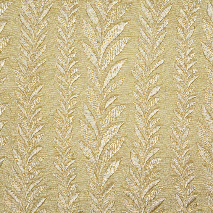 Zeena Jaal on Cream Dola Silk Embroidered Fabric