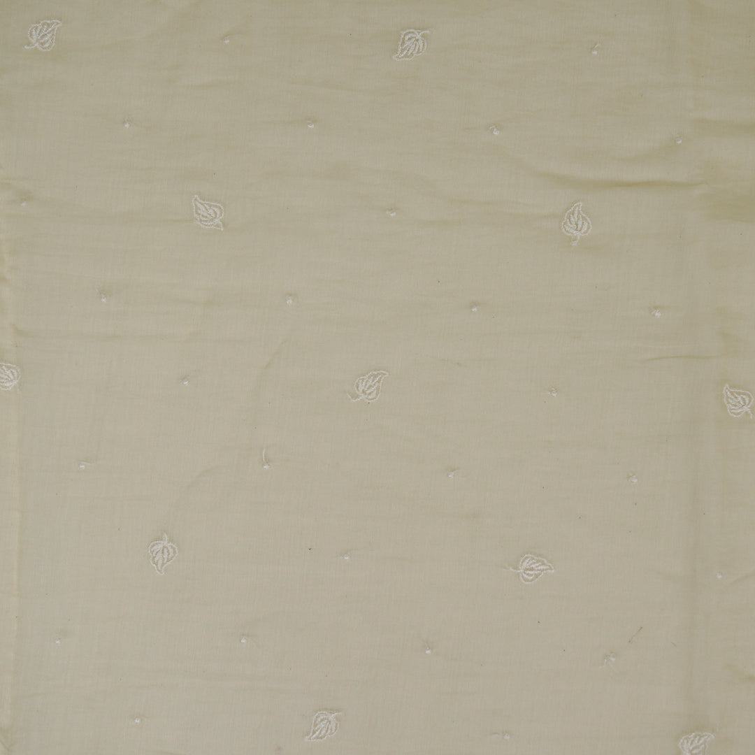 Ruchi Buti on Cream Cotton Silk Embroidered Fabric