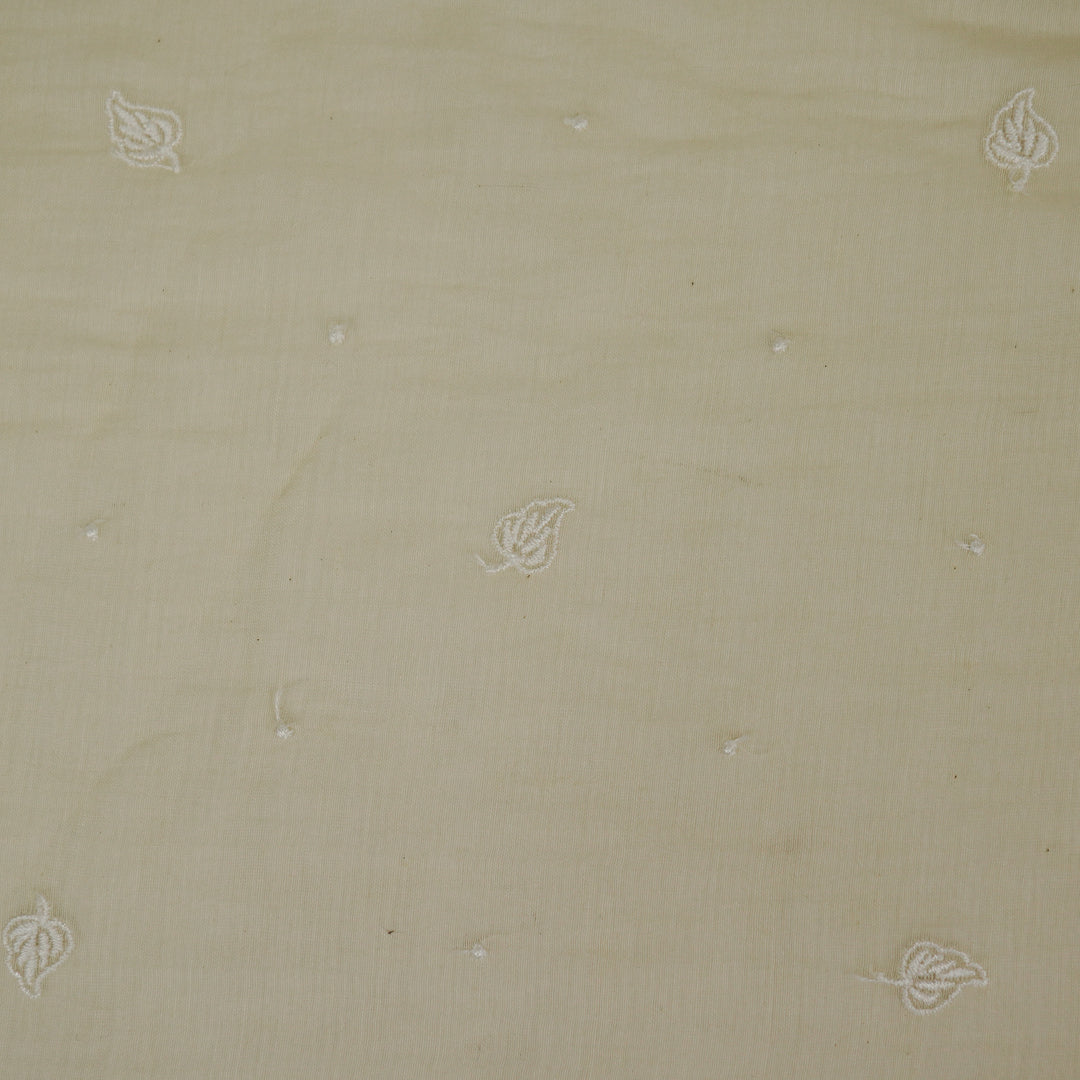 Ruchi Buti on Cream Cotton Silk Embroidered Fabric
