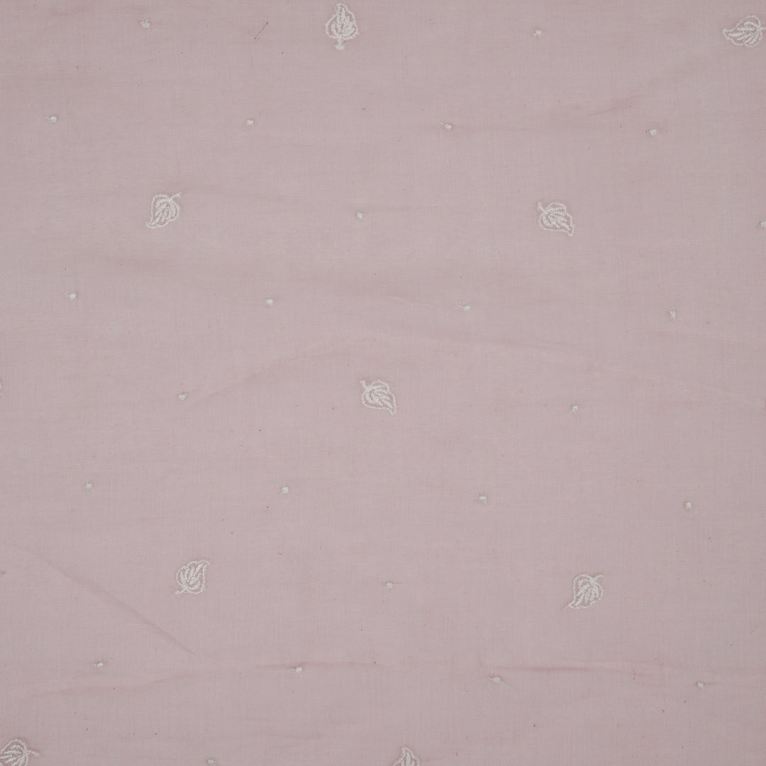 Ruchi Buti on Pink Cotton Silk Embroidered Fabric