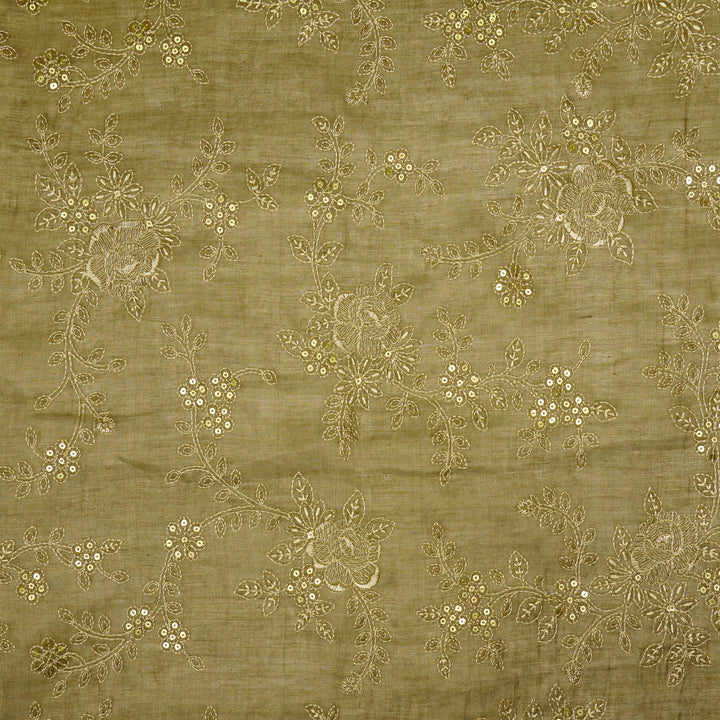 Jamira Jaal on Mouse Tissue Embroidered Fabric