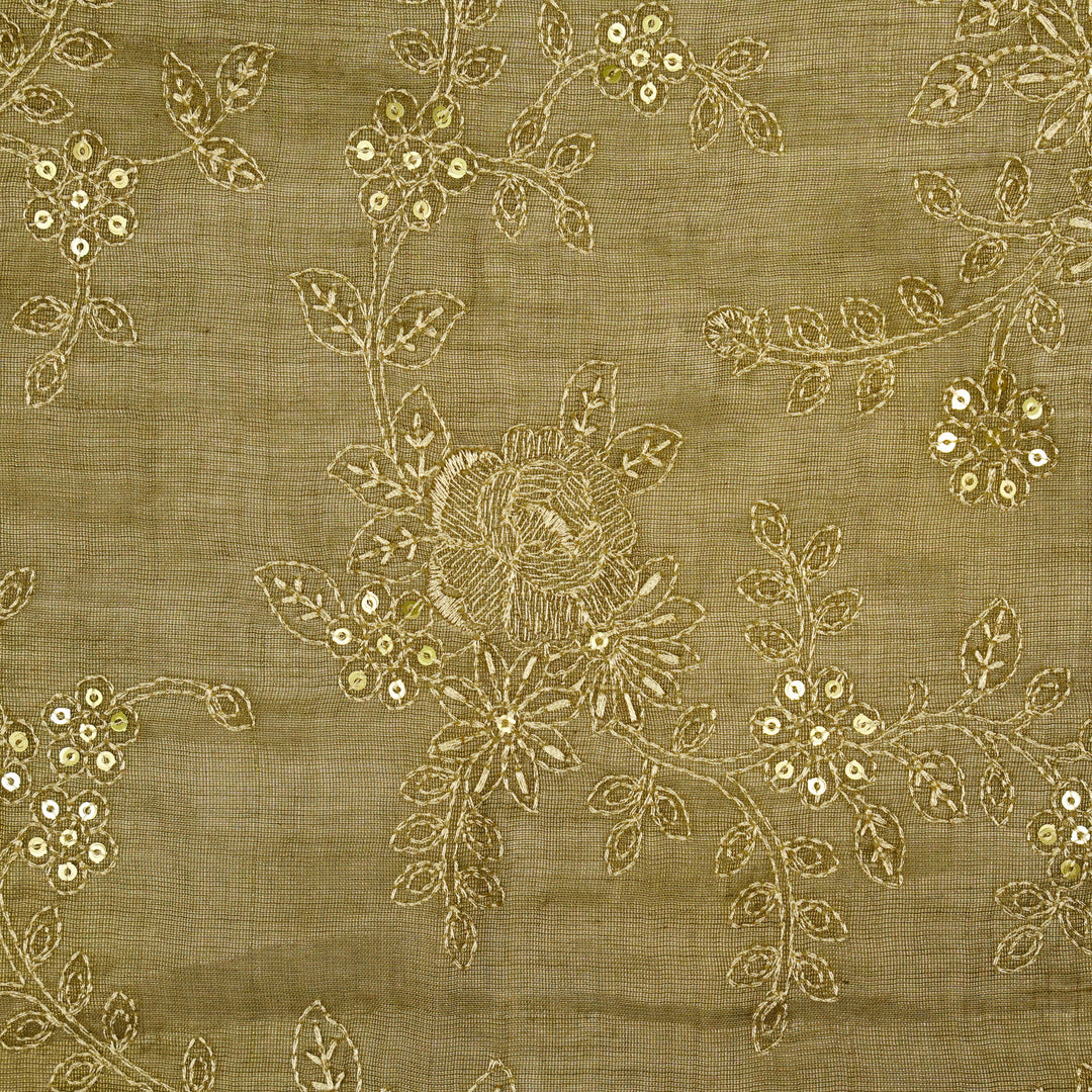 Jamira Jaal on Mouse Tissue Embroidered Fabric