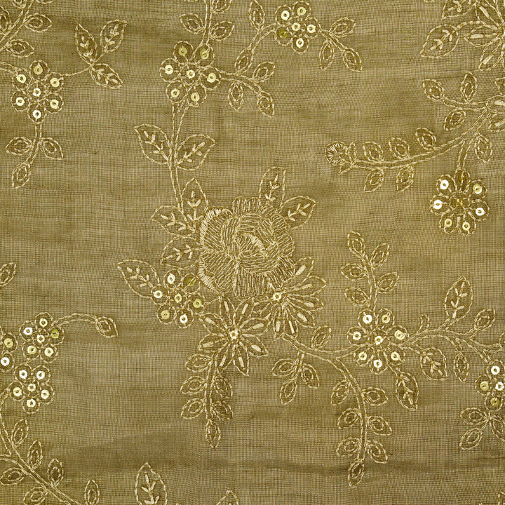 Jamira Jaal on Mouse Tissue Embroidered Fabric