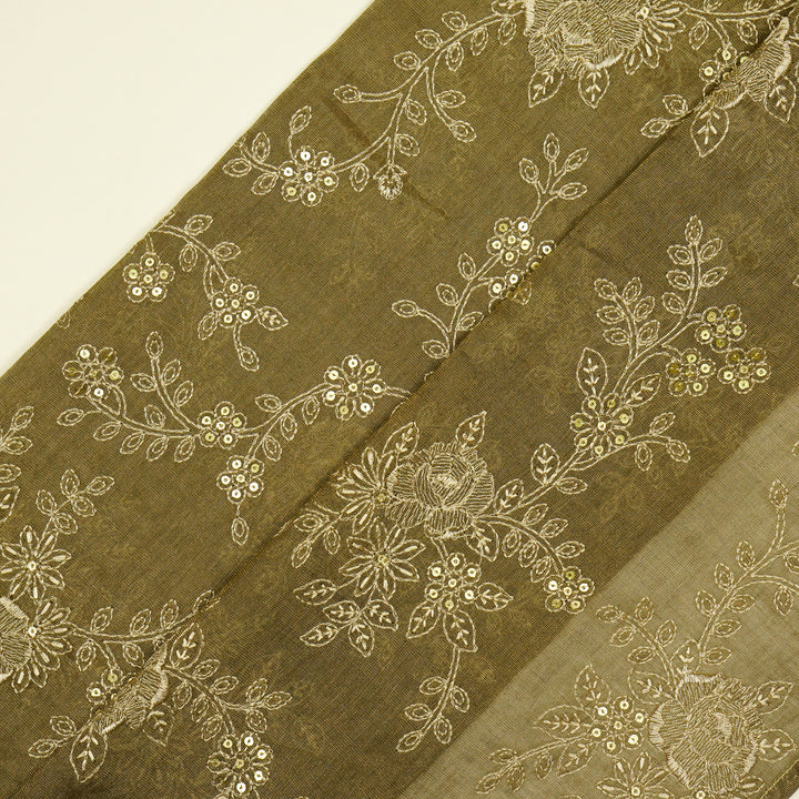 Jamira Jaal on Mouse Tissue Embroidered Fabric