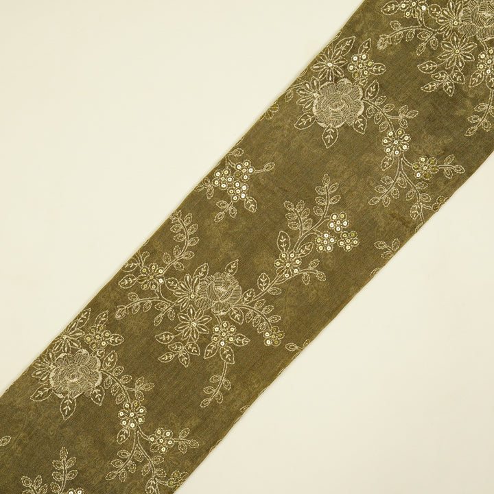 Jamira Jaal on Mouse Tissue Embroidered Fabric