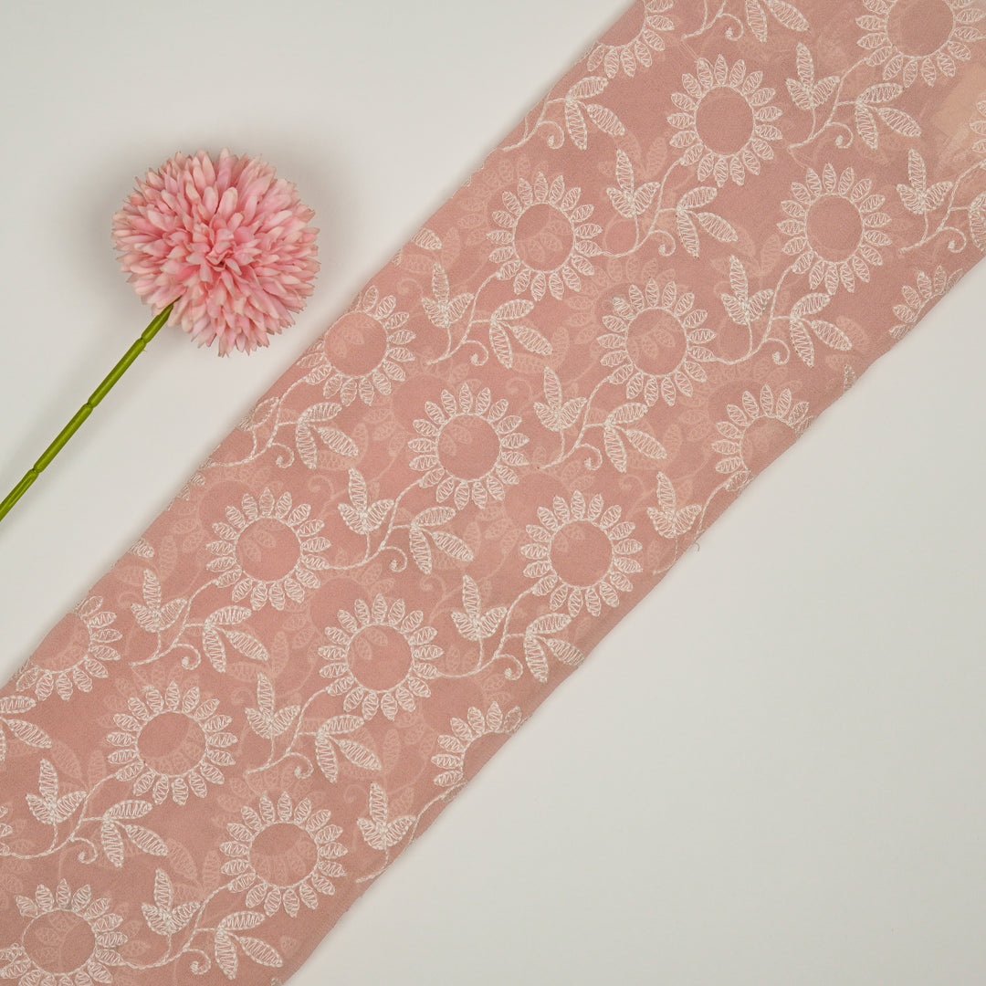 Embroidered Georgette Fabric | Georgette Fabric Online - Zarinama Embroidered Georgette Fabric | Georgette Fabric Online - Zarinama