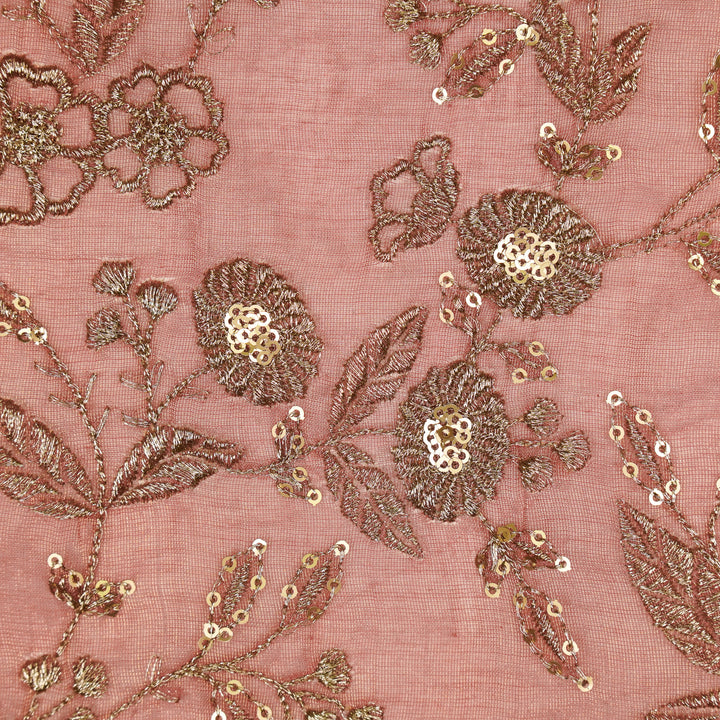 Elira Jaal on Onion Tissue Embroidered Fabric