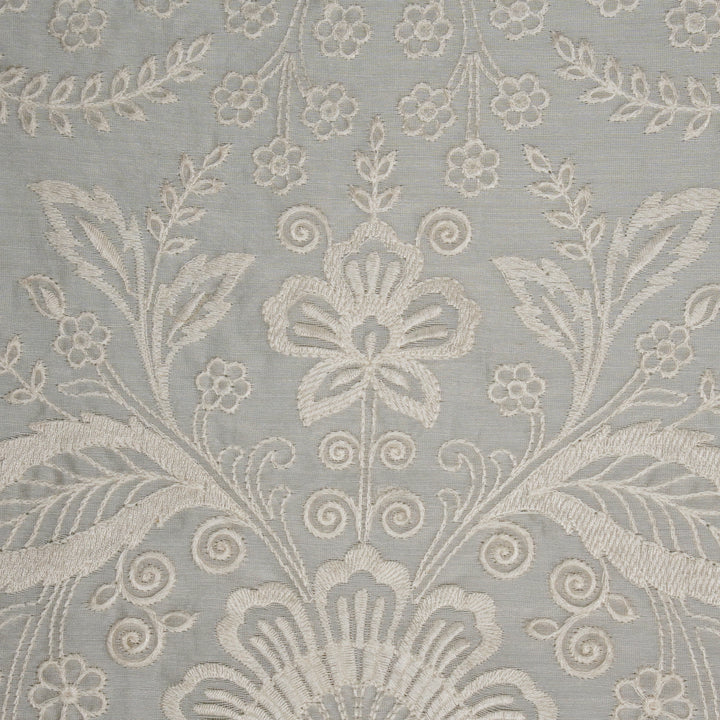 Mughal Bagicha Jaal on Natural Cotton Silk