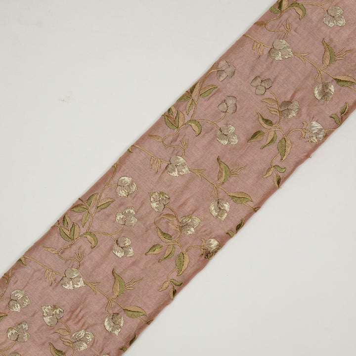 Rahima Jaal on Blush Luxe Silk Chanderi Embroidered Fabric
