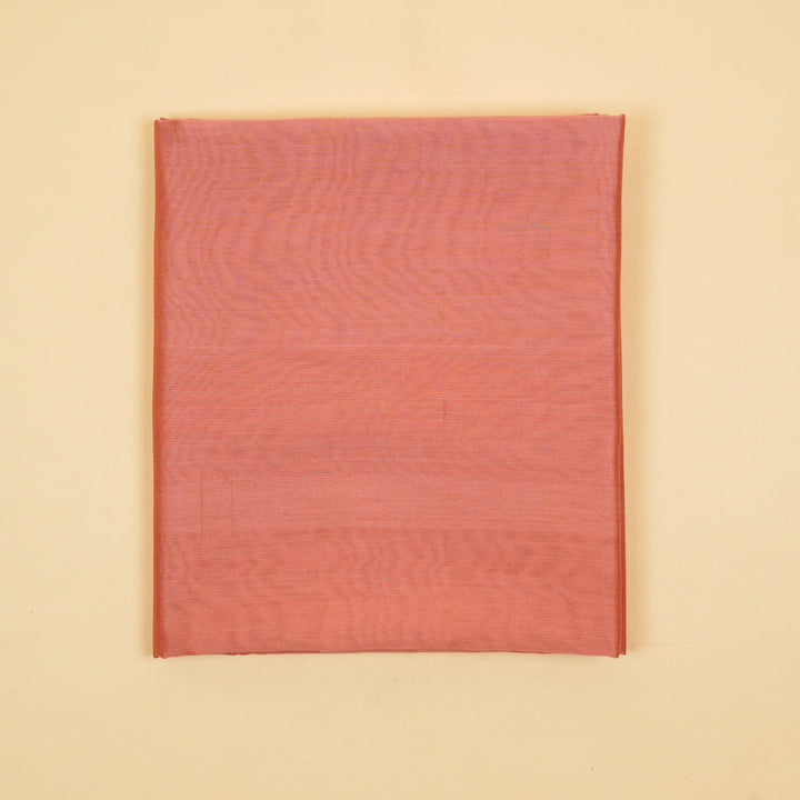 Aashvi Jaal Suit fabric set on Silk Organza (Unstitched)- Onion Pink