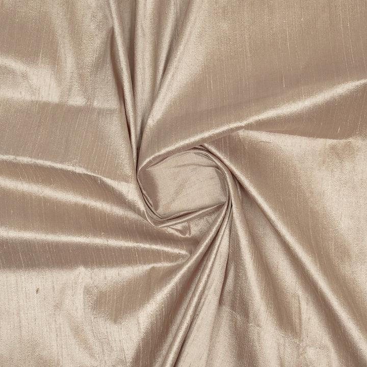 Light Mouse Raw Silk Plain Fabric