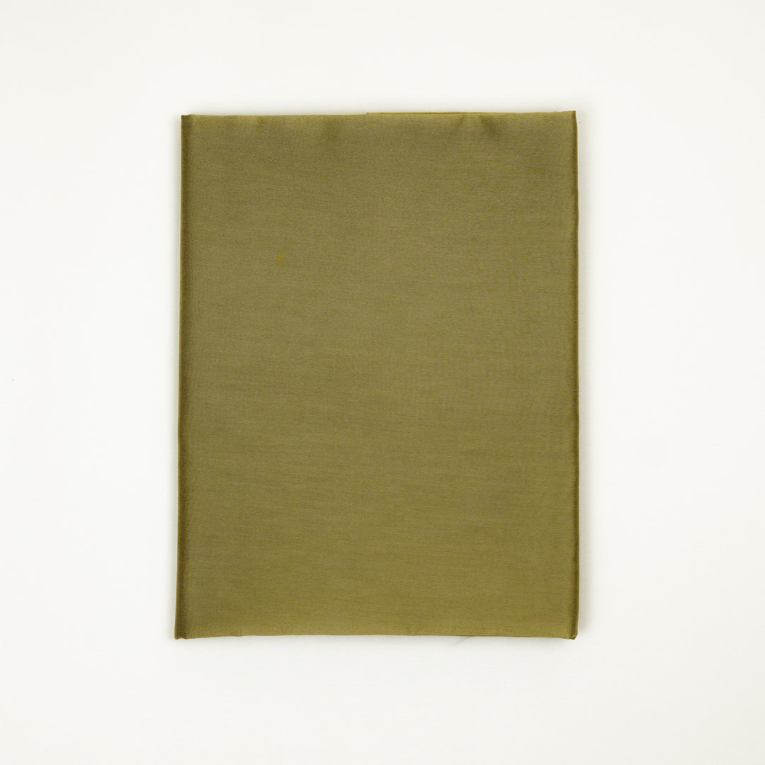 Kiara Buta on Suit fabric Set on Silk Chanderi (Unstitched)- Light Mouse