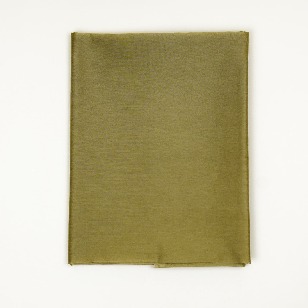 Kiara Buta on Suit fabric Set on Silk Chanderi (Unstitched)- Light Mouse