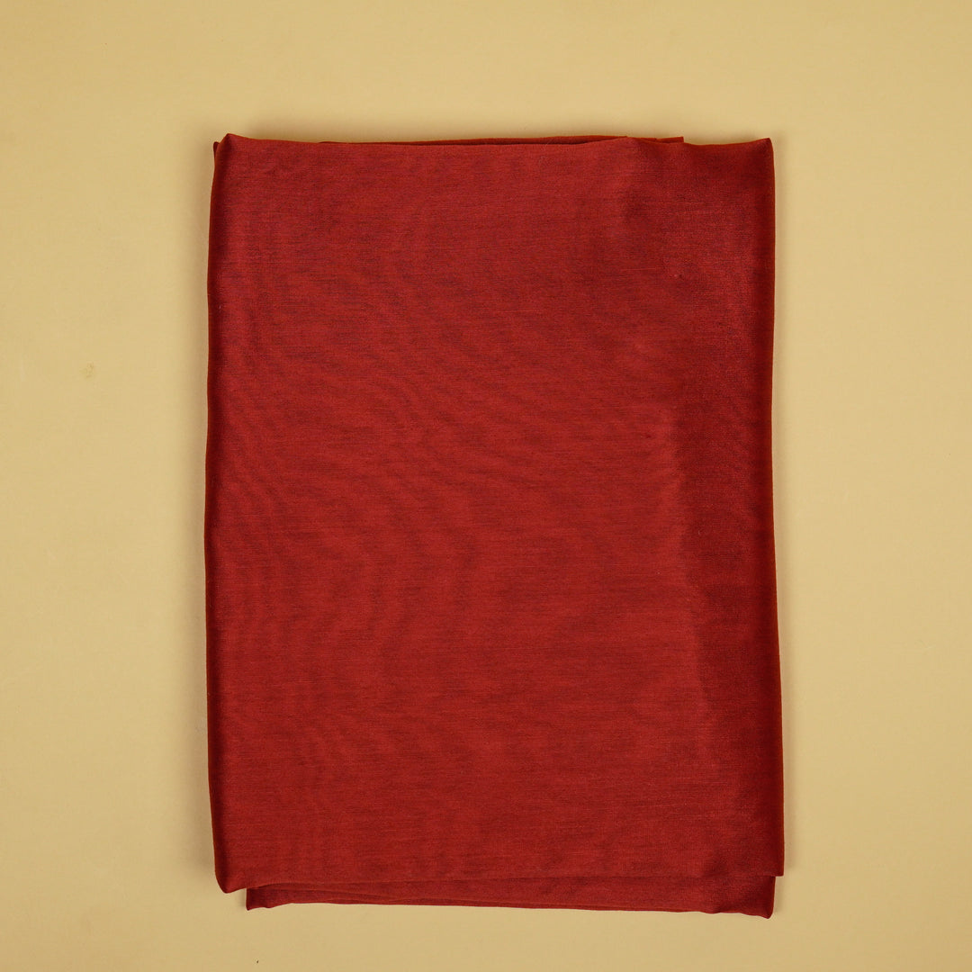 Nandani Buti Suit fabric Set on Silk Chanderi (Unstitched)- Maroon