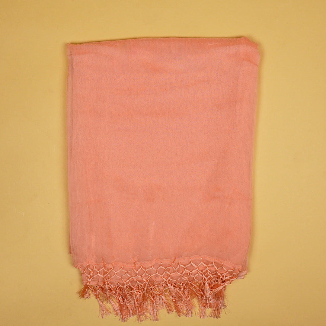 Kritika Jaal Suit fabric set on Munga Kota (Unstitched)- Pink