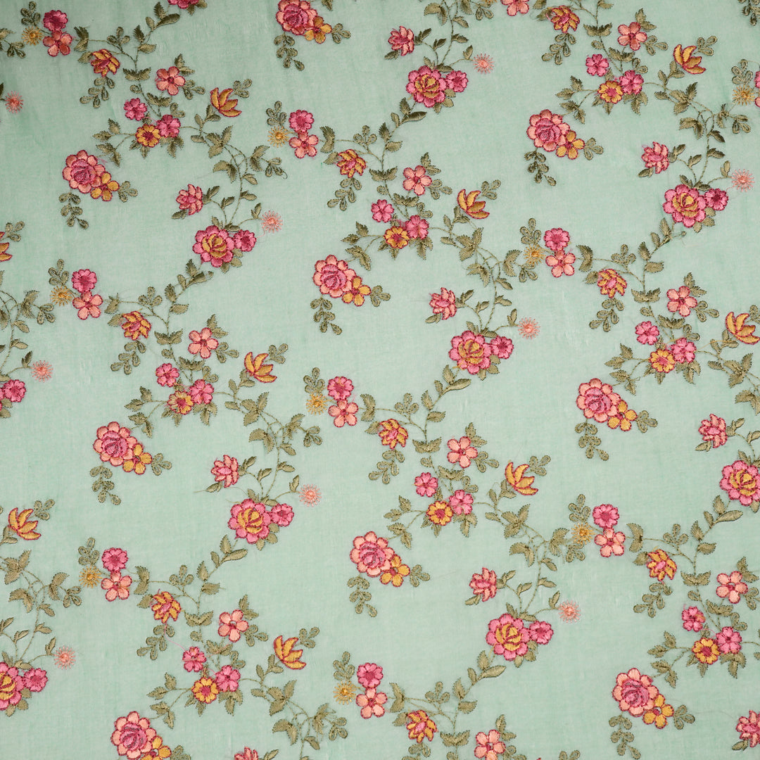 Ivana Jaal On Mint Cotton Silk