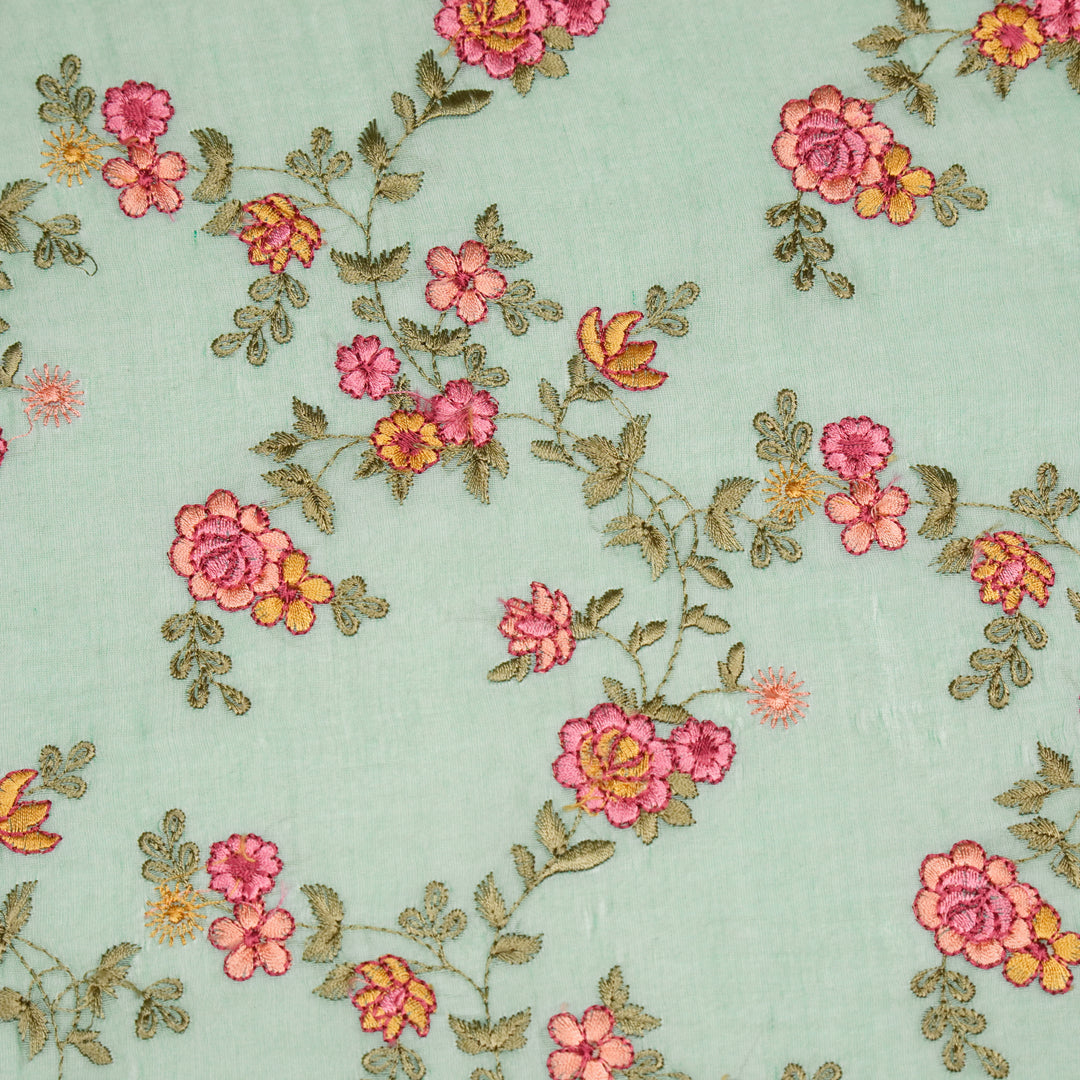 Ivana Jaal On Mint Cotton Silk